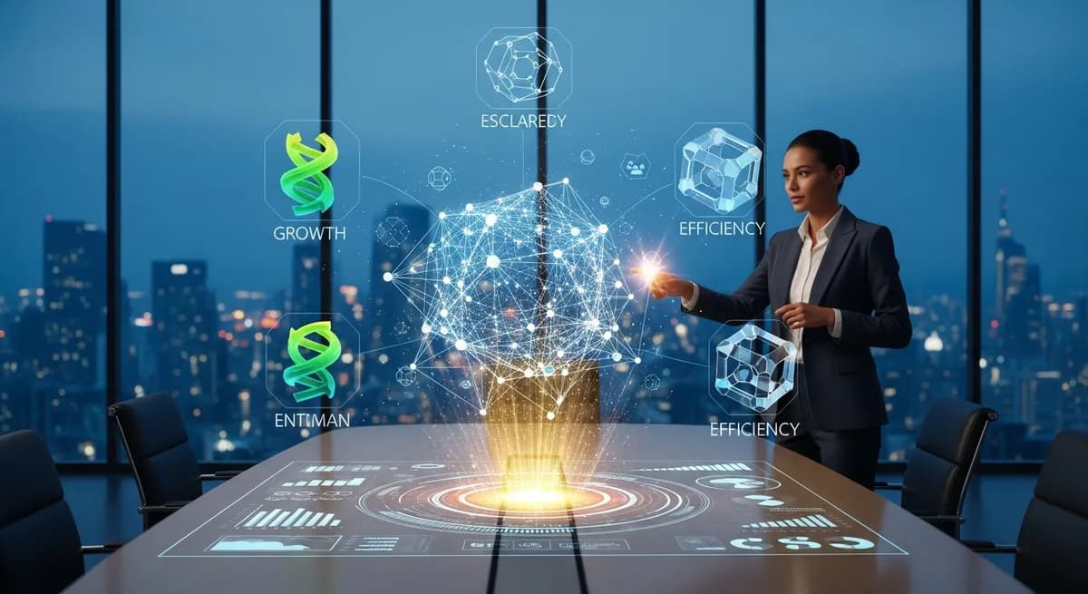 Construire un business case for AI social media automation